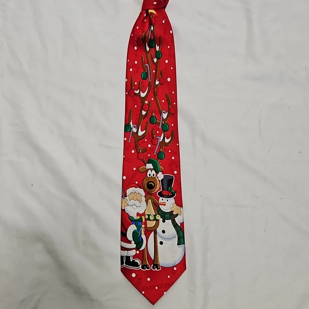 Christmas Hallmark Tie OS